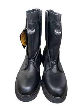 STC Footwear Canada Waterproof Gore-Tex Combat Work Boots Black Mens Size 9 EE